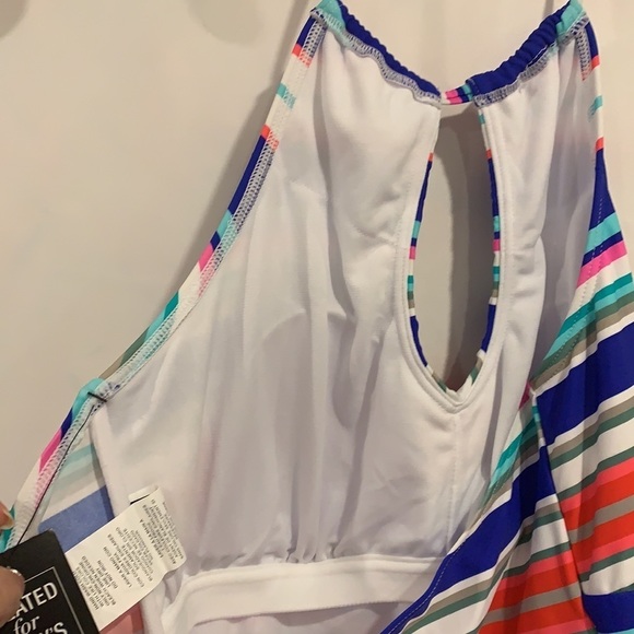 Nwt Island Escape Horizon Halter Tankini Swim Top - Picture 3 of 5